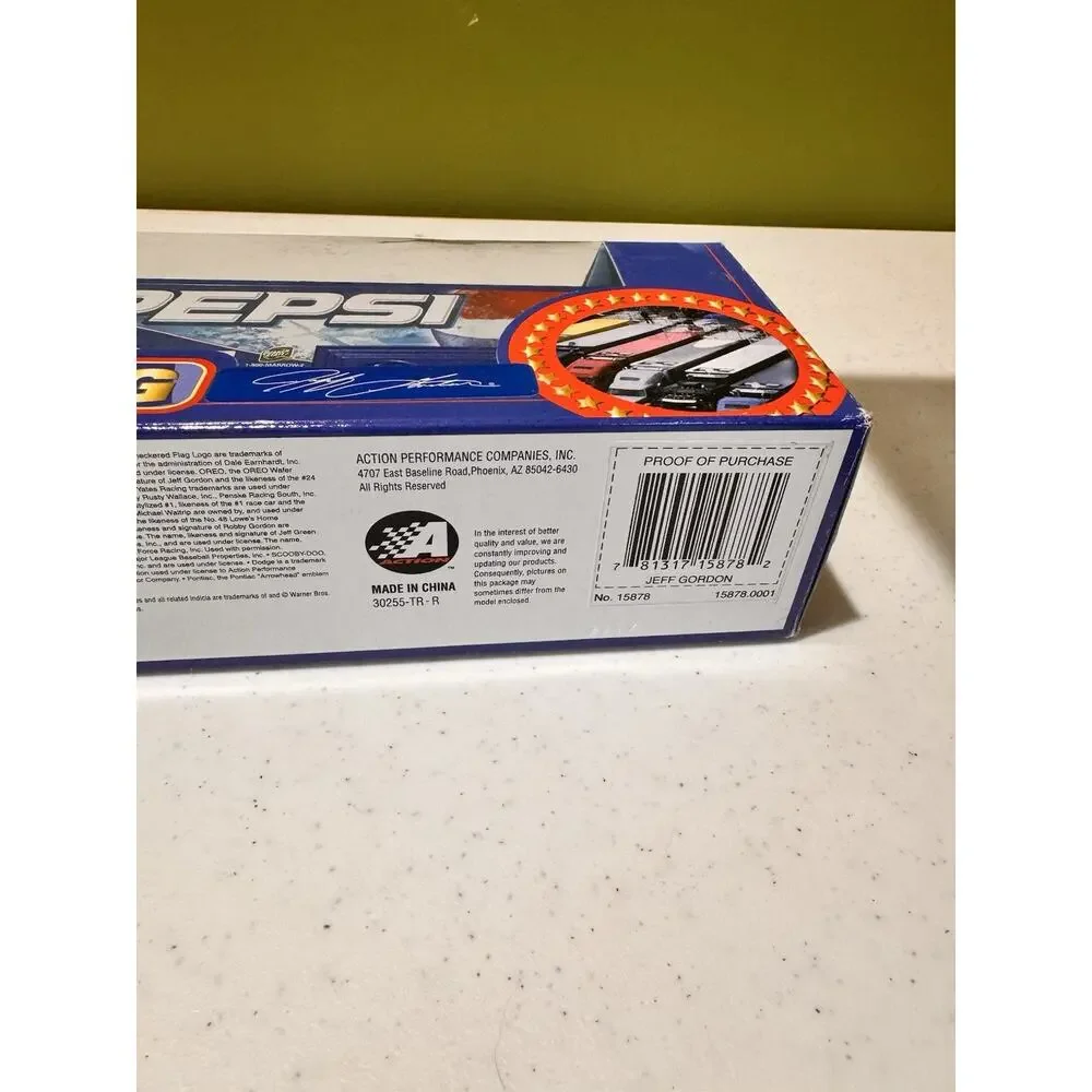 Vtg Nascar Winners Circle Jeff Gordon #24 Dupont Trailer Rig Pepsi 1:64 Scale